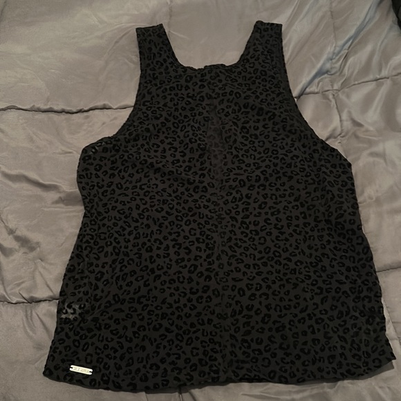 Zyia Leopard Print Tank Top  size large - Picture 5 of 5